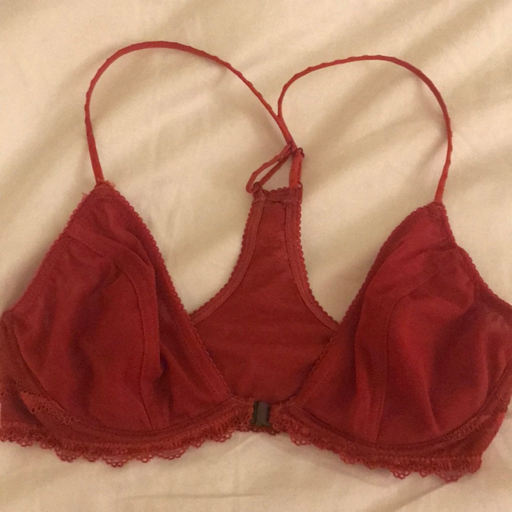 Free People Intimately lace back unlined bra